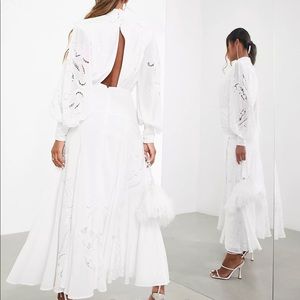 BRIDAL Asos edition brand new white maxi dress